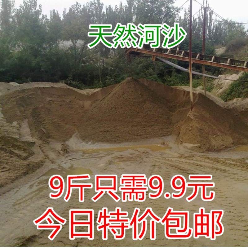 斤装河沙细水族配土黄沙鱼缸底沙子乌龟沙土青黄沙冬眠景