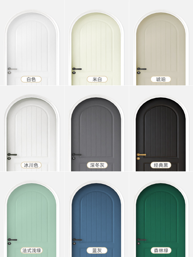 莱仕德水性木器漆家具翻新入户木门改色专用自刷木质换色喷漆木漆