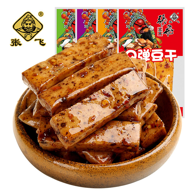 Q弹豆干500g四川特产麻辣豆腐干香辣豆干休闲解馋小零食