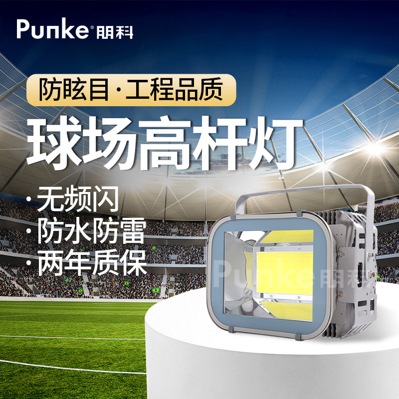 高亮度户外投光灯 篮球场专用IP65防水射灯 大面积广场照明铝质LE