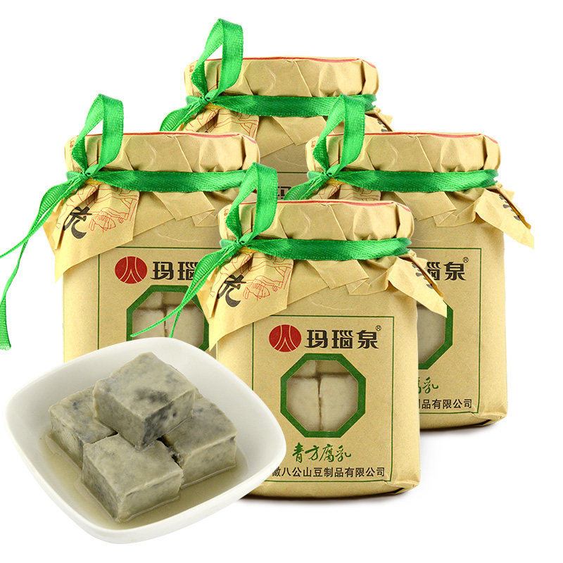 臭豆腐乳青方特臭汤糊糊安徽淮南寿县特产易成汤汁介意慎买