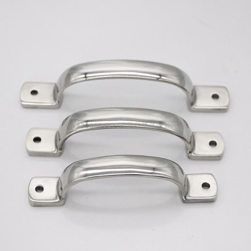 304不锈钢明装拉手XAK11-L105/L115/L125设备环保工业小拉手提手