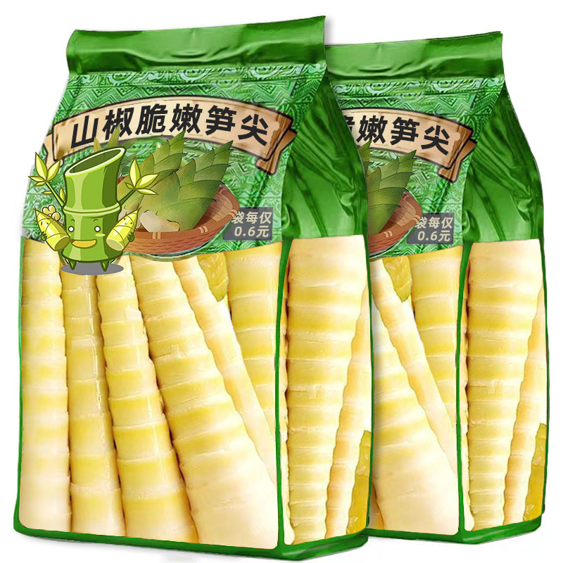 鲜嫩解馋小零食山椒竹笋新鲜脆嫩泡椒笋尖酸辣笋子开袋即食解馋零