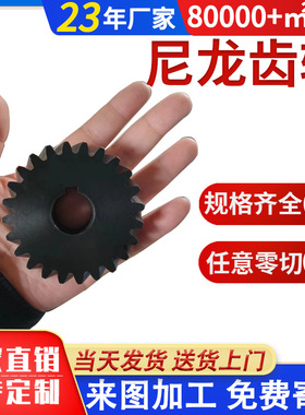 VNC01-0.5-20-B3-A-P3 标准直齿轮可定制 压力角20&deg; 模数0.5