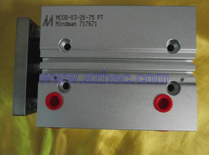 代理 台湾金器 MINDMAN 迷你双导杆气缸 MCGB-03-20-75 全新 原装