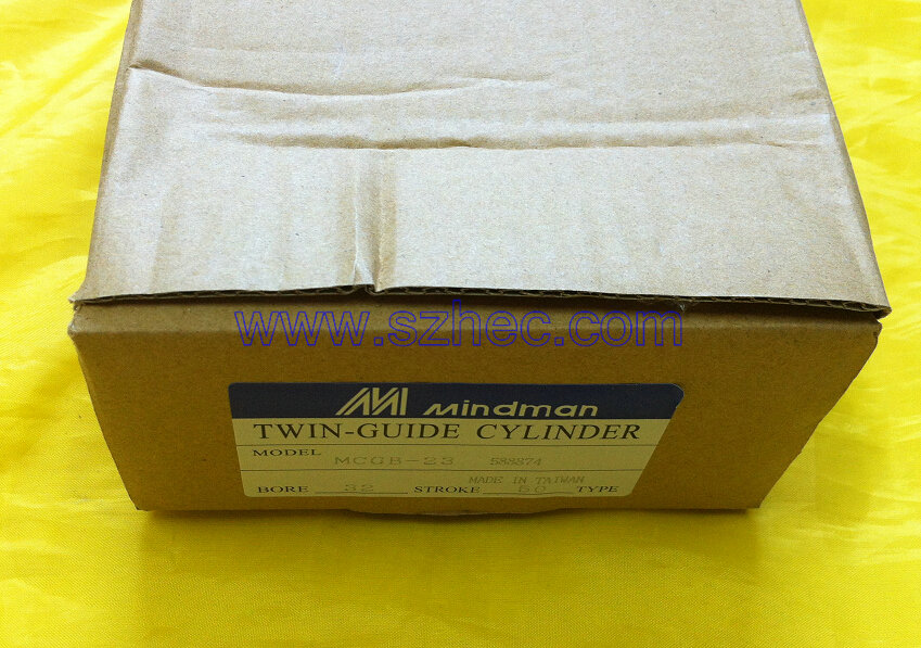 代理 台湾金器 MINDMAN 迷你双导杆气缸 MCGB-23-32-50 全新 原装