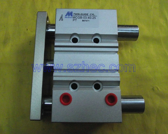 代理 台湾金器 MINDMAN 迷你双导杆气缸 MCGB-03-40-25 全新 原装