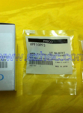 日本PISCO真空吸盘 VPF10PFS