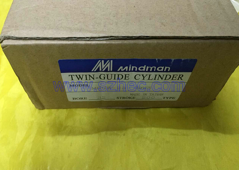 代理 台湾金器 MINDMAN 迷你双导杆气缸 MCGB-23-32-200 全新原装