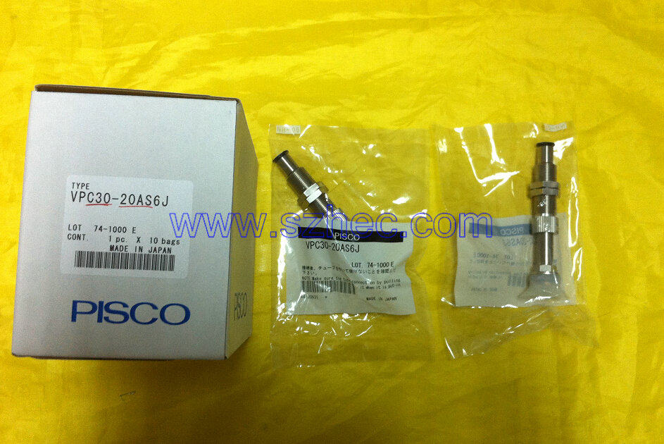 日本PISCO真空吸盘 VPC30-20AS6J