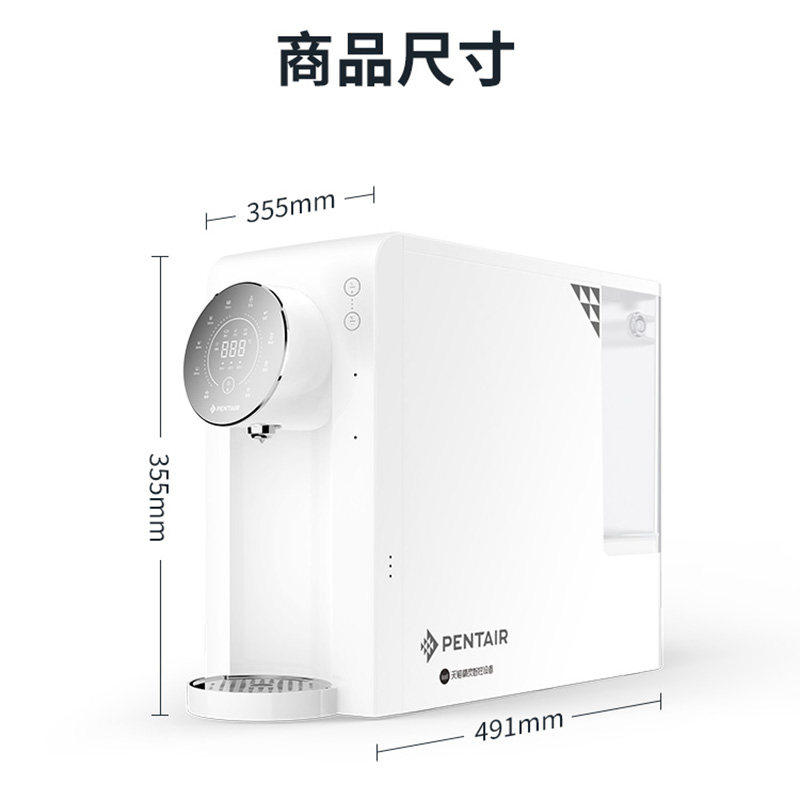 滨特尔台式即热净饮机饮水机直饮反渗透智能语音家用免安装DP110