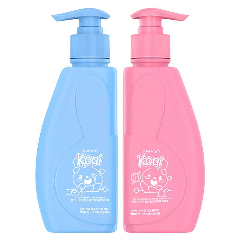英氏儿童洗发水儿专用女孩3-15男女童宝宝护发素氨基酸洗发露hg