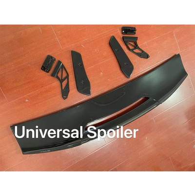 热销通用碳纤维汽车GT尾翼外饰改装定风翼扰流板高尾翼大尾翼