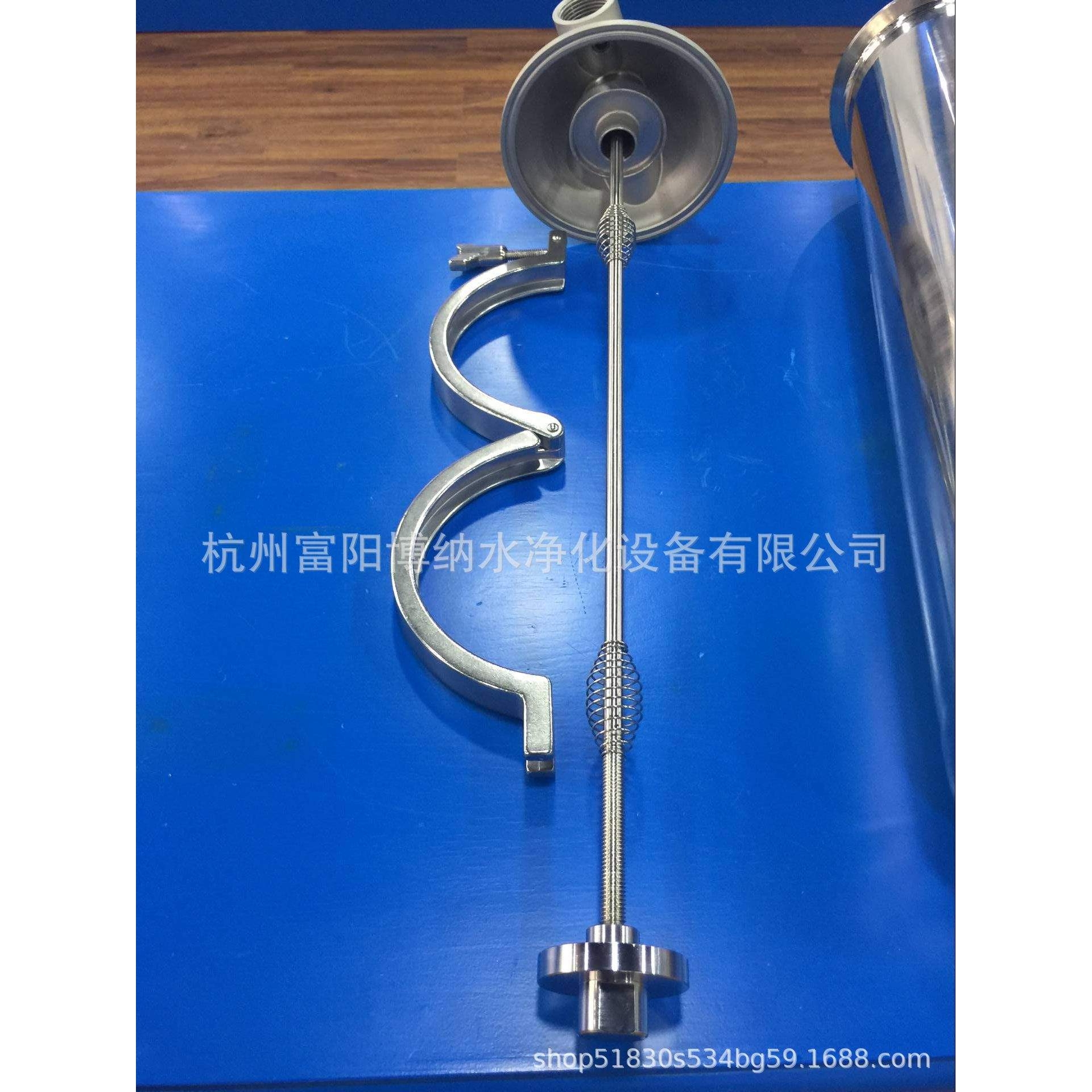 宝纳过滤器 家用不锈钢滤瓶前置过滤器 10寸大胖304不锈钢滤壳