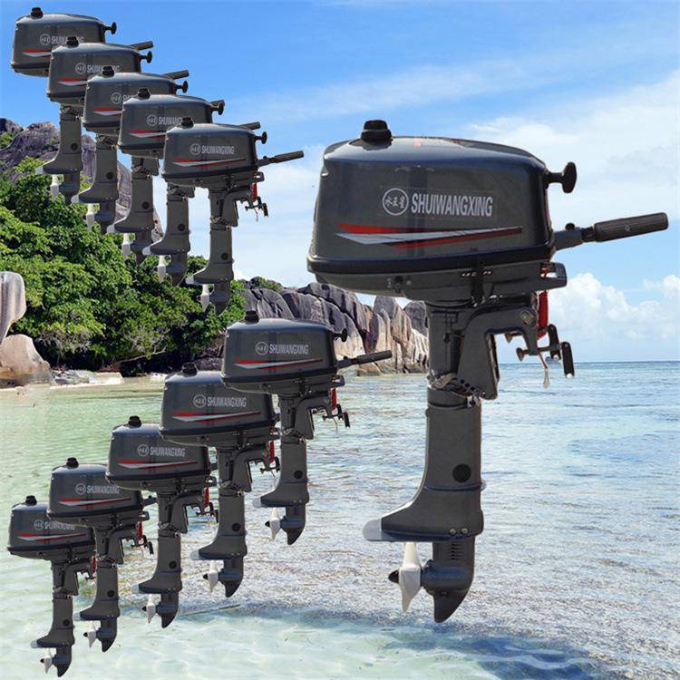 船尾机配件渔船用舷外机汽油水冷大马力海上渔船船挂机优惠