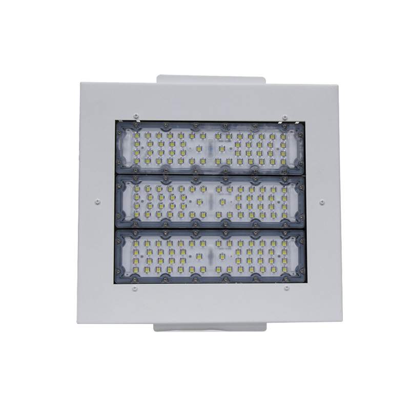 LED模组油站灯150瓦嵌入式应急方形防水罩棚灯中石化加油站防爆灯