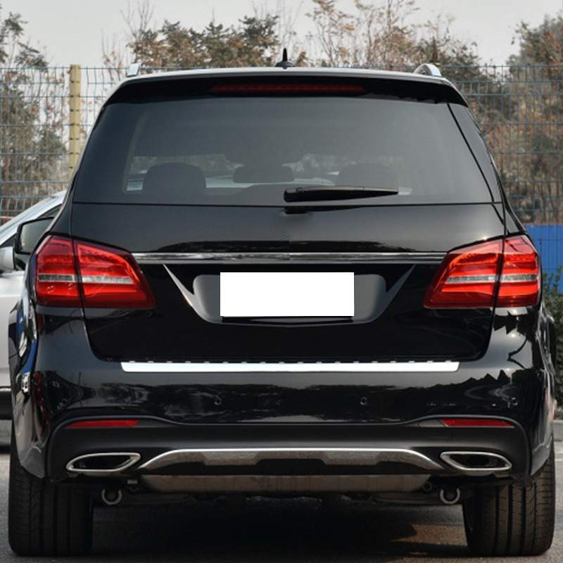 W16613-18款奔驰电镀后杠166 885 7622电镀ABS后杠装饰亮条