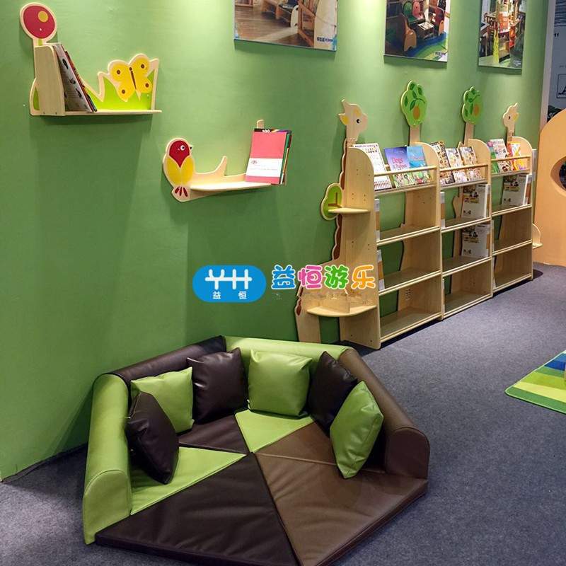 幼儿园异形创意爬行软体沙发早教儿童阅读区角靠背六角形座谈软垫
