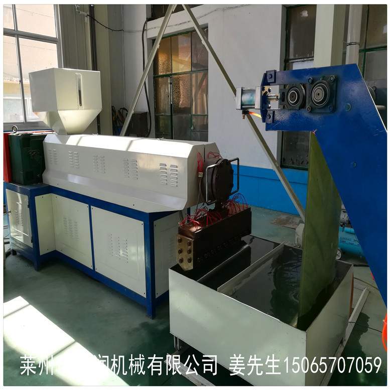 塑料拉丝机组 塑料扁丝拉丝机 防尘网遮阳网包装网袋挤出拔丝机