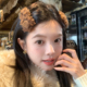 脸很圆 我 美拉德系羊羔毛刘海碎发夹可爱小熊减龄掰掰夹女生