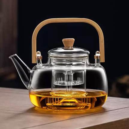 玻璃茶壶泡茶家用2025新款围炉煮茶器大容量电陶炉烧水壶茶具套装