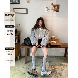 牙套大汪【海盐焦糖】今年流行的漂亮外套女2025新款爆款气质上衣