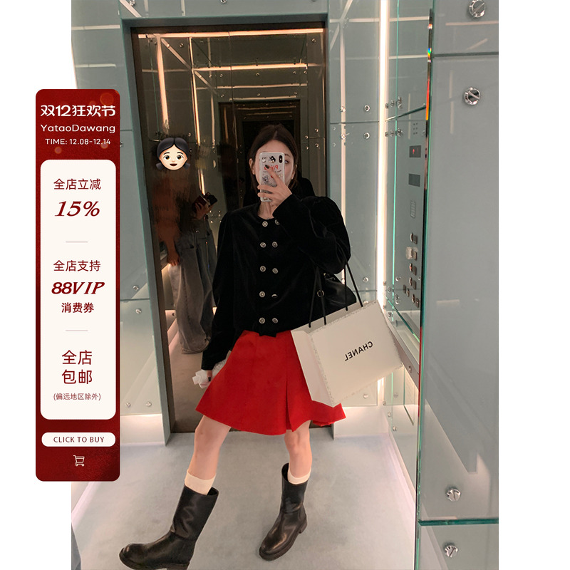 无机车服短款暗黑外套