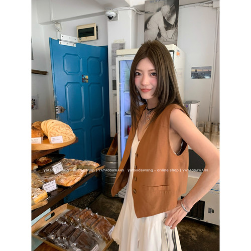 牙套大汪  【Queen】 女装2025新款夏一年四季好搭版型舒服马甲