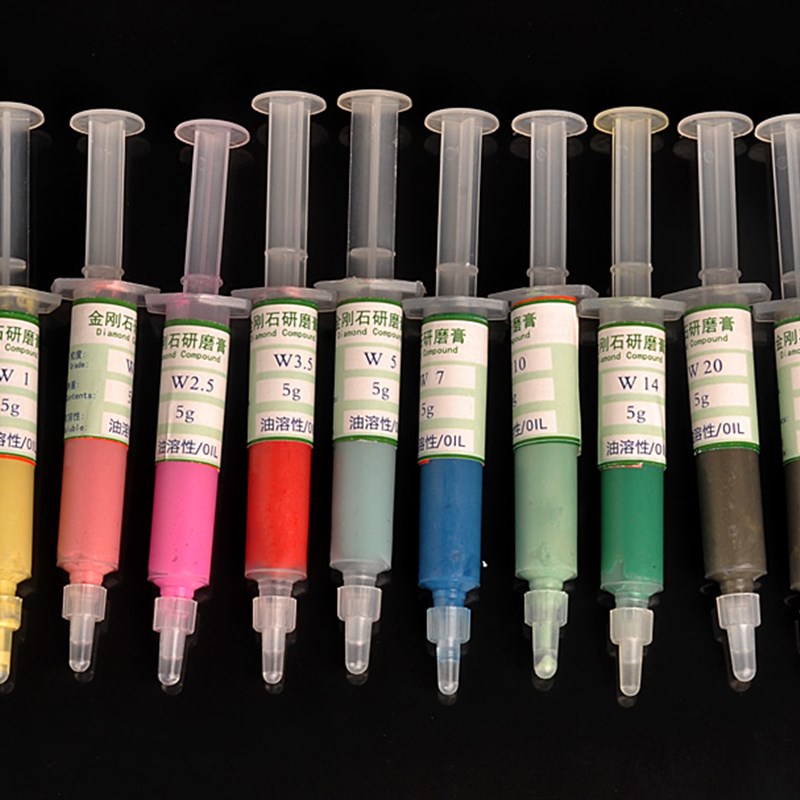 金刚石钻石抛光膏 研磨膏 玉石蜜蜡琥珀金属模具刀身镜面抛光工具
