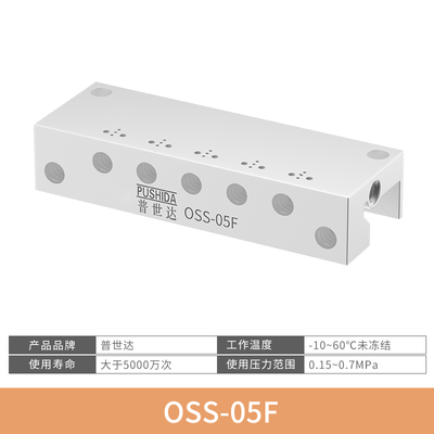 SMC型10MM频 微型电磁阀汇流板VQ110-6LZD气阀控制阀二位二三通