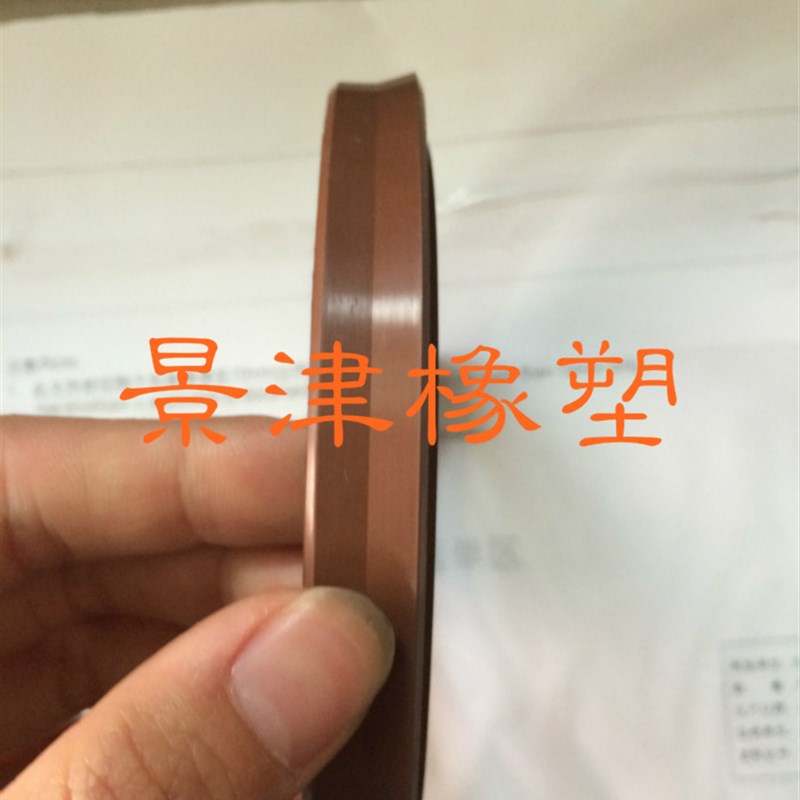 氟胶Y型密封圈/液压油缸活塞油封/氟胶KYD耐高温腐蚀件125*105*15