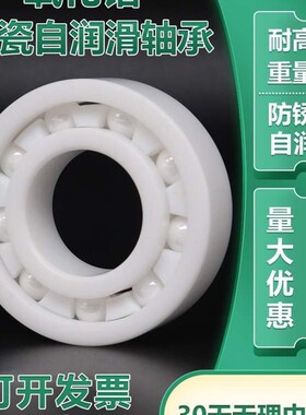 氧化锆陶瓷轴承608 6000 6001 6002 6003 6004 6005 6006ce