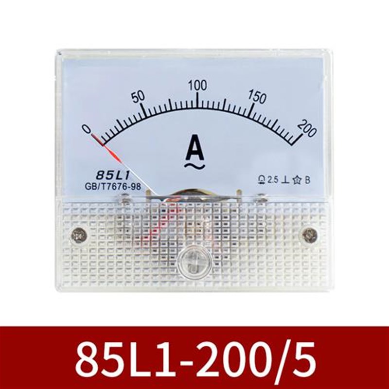 85L1-V/A指针式交流电压表电流表安培表250V450V300V伏特表50A