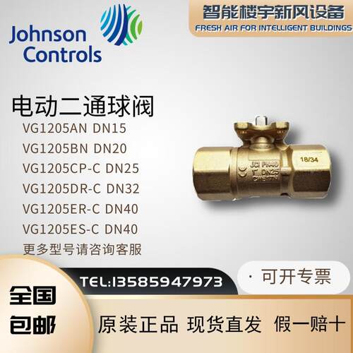 江森VG1205CP-C VG1205DR-C VG12E5GS-C KY JU CP-C电动二通球阀
