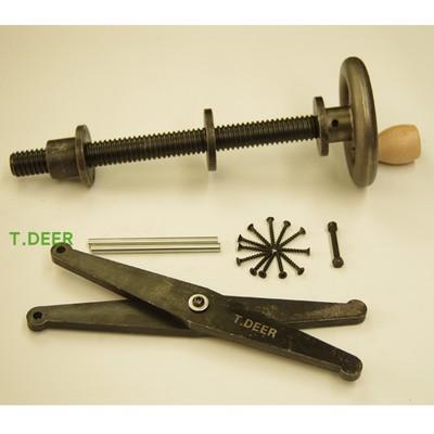 木工工具 夹具 桌腿夹X平行支架MINIX手轮款套装LV-3040SW 小鹿