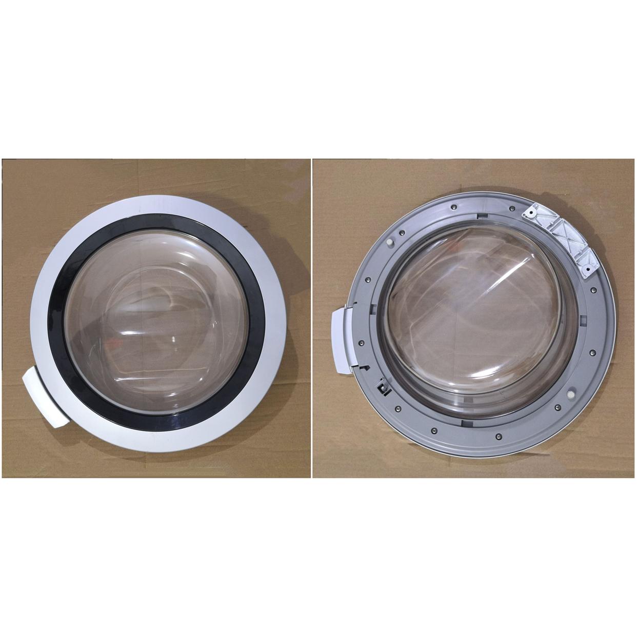 三洋洗衣机门盖DG-F60266BG玻璃门F6526BCS圈把手内框门勾观察窗