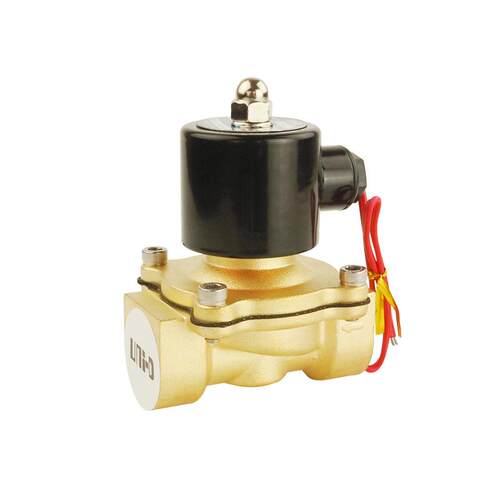 电磁水阀2W025-08/160-15/250-25/UW-154分管道电磁阀全铜阀体