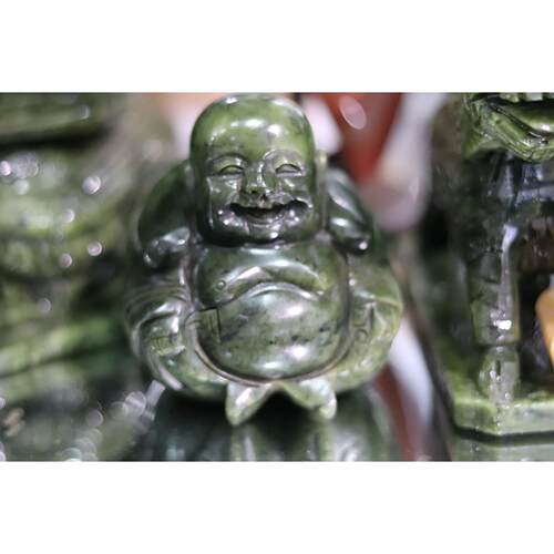 玉石玉器摆件玉雕工艺品南玉笑佛弥罗佛一团和气摆件举报
