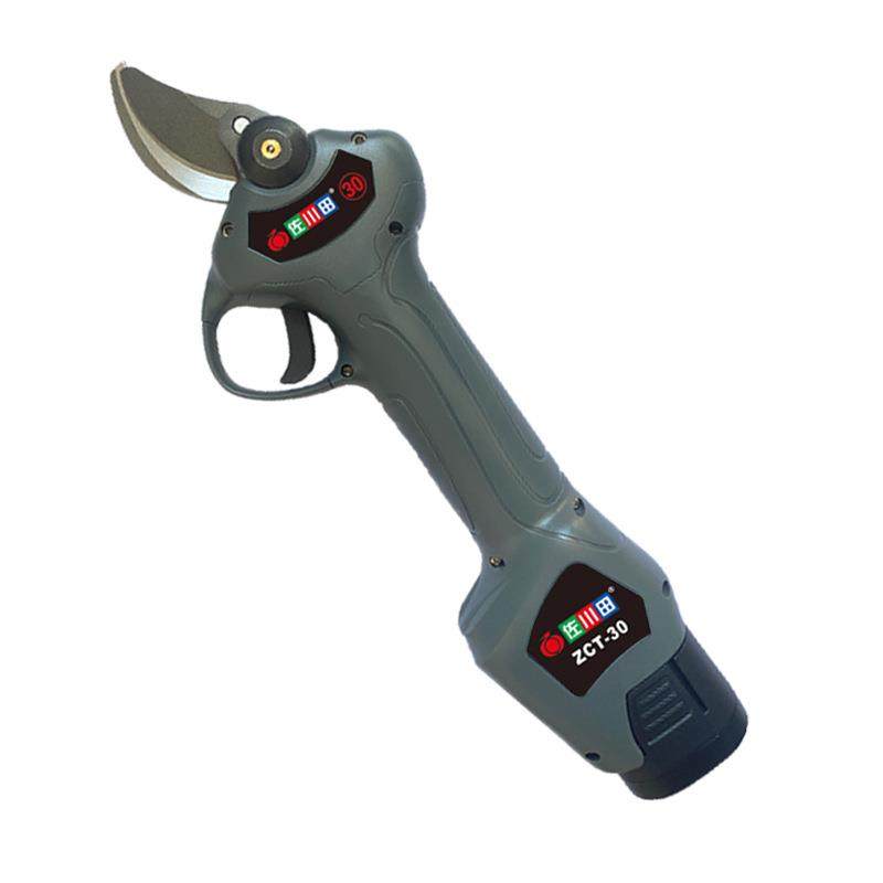 30型锂电修枝剪充电式剪刀园林电动修枝轻量级30mm反装刀片