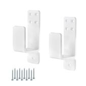 重型门闩安全杆支架 开杆支架 下拉式 门路障支架 用于家庭安全