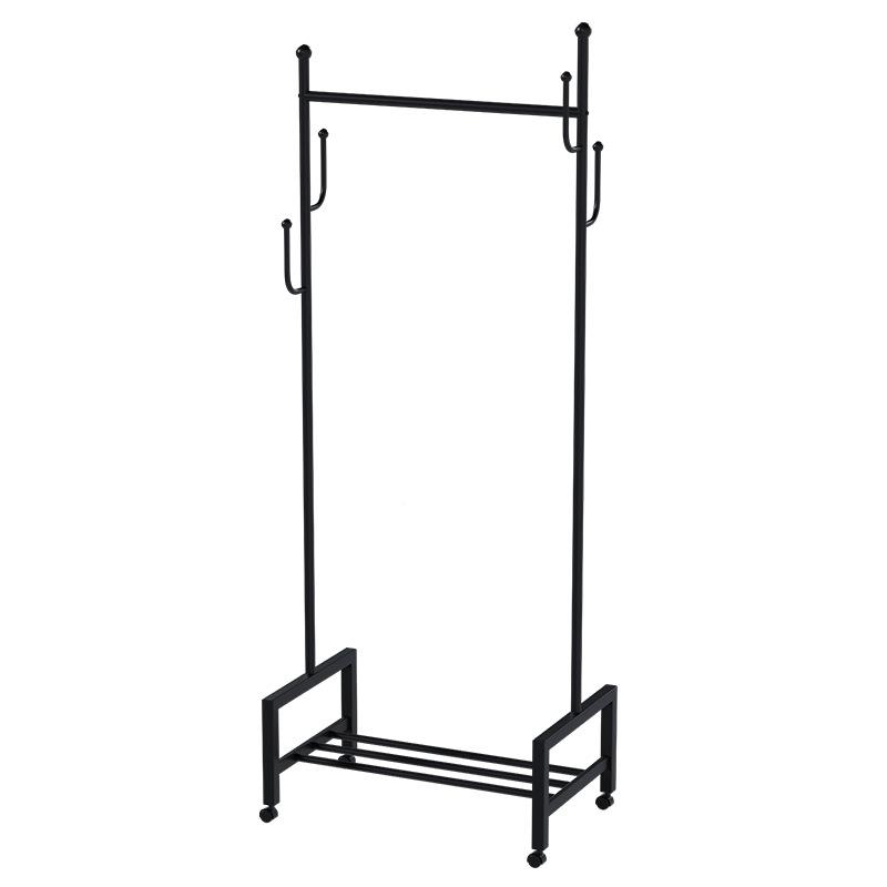 卧室挂jjt-135落层地属衣帽架玄关挂衣服收纳架子办金公室简易有