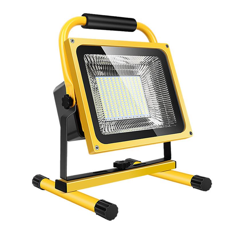 le强外光充电投光灯户外工d程应手急灯超亮露营摆摊灯室提探路探