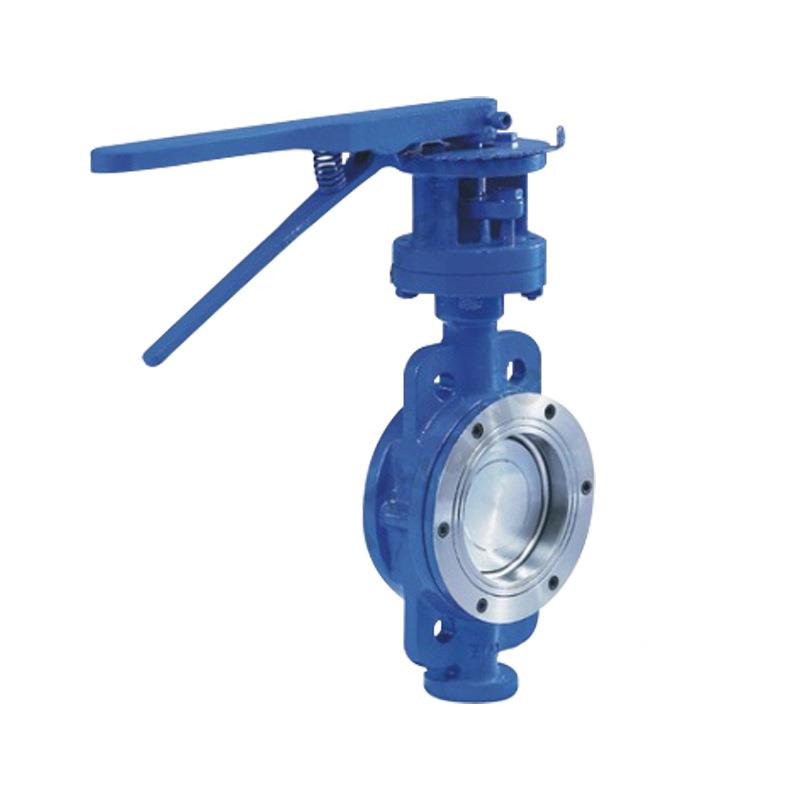 手柄对夹硬密蝶厂耐高温不锈钢D7388301H-16CDN100阀阀门封家