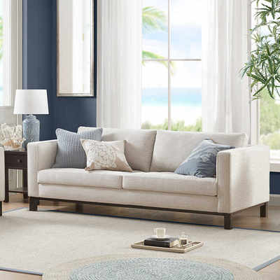 HarborHouse美式沙发客厅家具小户型现代简约家用三人布艺沙发