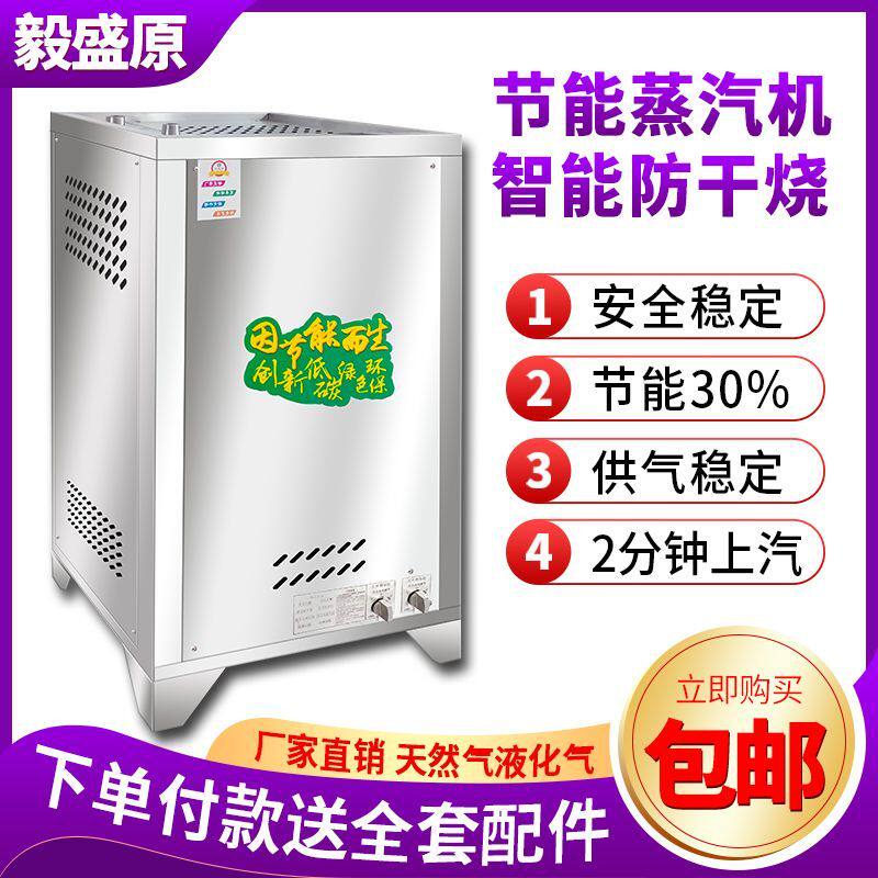 蒸包炉燃气蒸汽发生器商用家用小型液化气煤气电加热蒸汽机锅炉