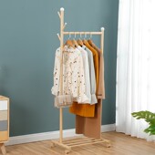 衣架落地卧室内小型移动衣架简易房间挂衣服架子挂衣架晾衣架折叠