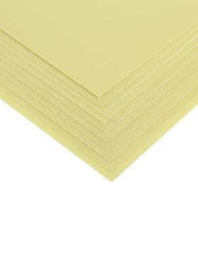 锂电池绝缘材料板电m工树脂板0非标玻纤板.4m黄色环0.4mm黄氧板高