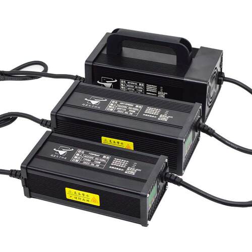 定制新能源铝壳快充48v10a60v15a72v20A大功率电动车锂电池充电器