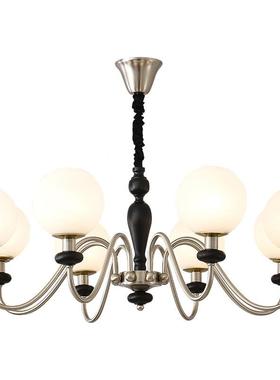 677新款中古美式复古厅吊灯主灯浪漫创意厅高级大感卧室客餐厅风