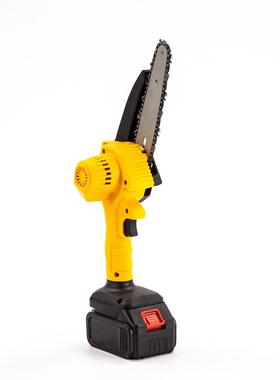 迷你99154寸手持锂电锯户园林电锯锯切割木头便携式家用锂电外锯